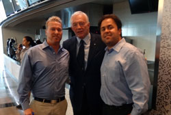 with Jerry Jones (owner of the Dallas Cowboys)