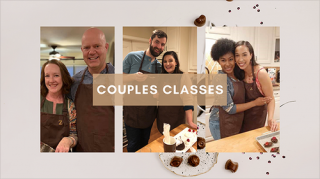 Book a memorable private cooking class in chocolate and baking — for just the two of you!