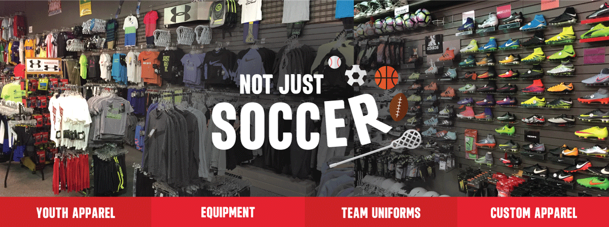 football shops in dallas Not Just Soccer